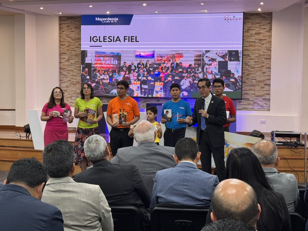 🔴#Ahora | El Departamento de Mayordomía informó sobre las estrategias utilizadas bajo los énfasis: fidelidad, espiritualidad y salud. Fueron reconocidos los campos con mayor crecimiento; y se presentaron recursos para miembros de iglesia de todas las edades.✨

#ConcilioUPS