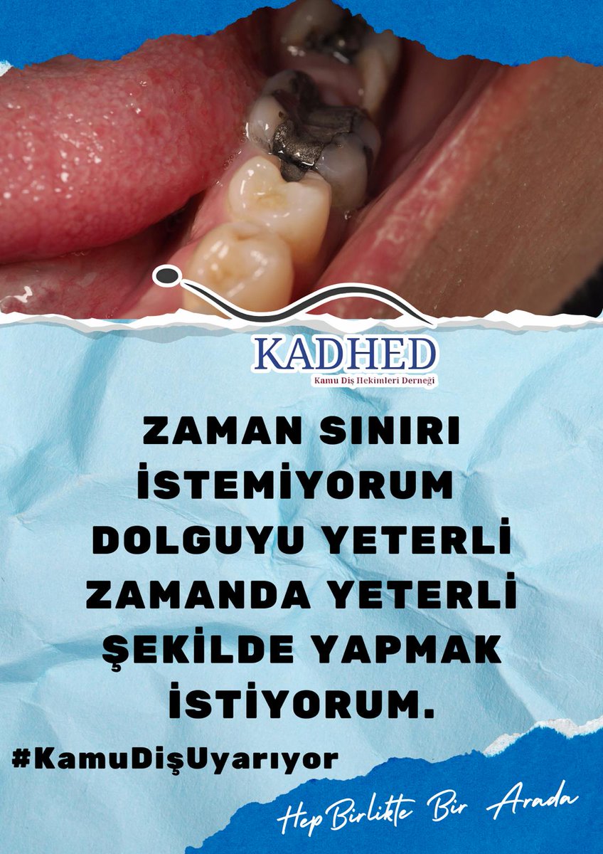 DisKamu's tweet photo. #KamuDişUyarıyor
@saglikbakanligi @drmemisoglu
@suayipbirinci @sbkhgm @tcbestepe @RTErdogan @Akparti @MHP_Bilgi @dbdevletbahceli @herkesicinCHP @eczozgurozel @gamzeilgezdi @dtcuneytaldemir @TBMMresmi @KamuEtikKurulu @TC_icisleri @AliYerlikaya @hekimsen @hekim_birligi @dhainternet @anadoluajansi @ankahabera @nowhaber @ahaber
#HepBeraberBirArada