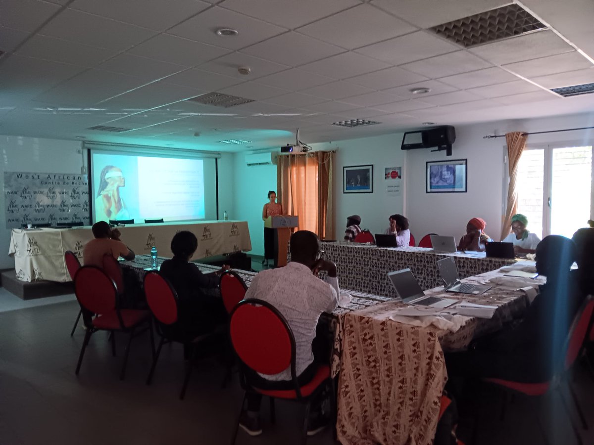 MSilvaGago's tweet photo. Today we finished our workshop on eye tracking applications to heritage at #WARC in collaboration with #URICA @UCAD_Senegal. Glad to see the interest of participants! @xscape_project @IncipitCSIC https://t.co/v73Bqb7aoA