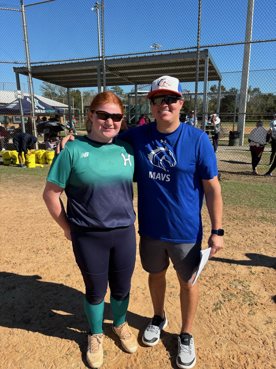Last weekend I was able to go to my first ever college exposure camp. I’m fortunate Texas A&amp;M and University of Texas were there. Thank you to the colleges for coming out and helping my team &amp; my softball community on furthering our knowledge and talent of the game.