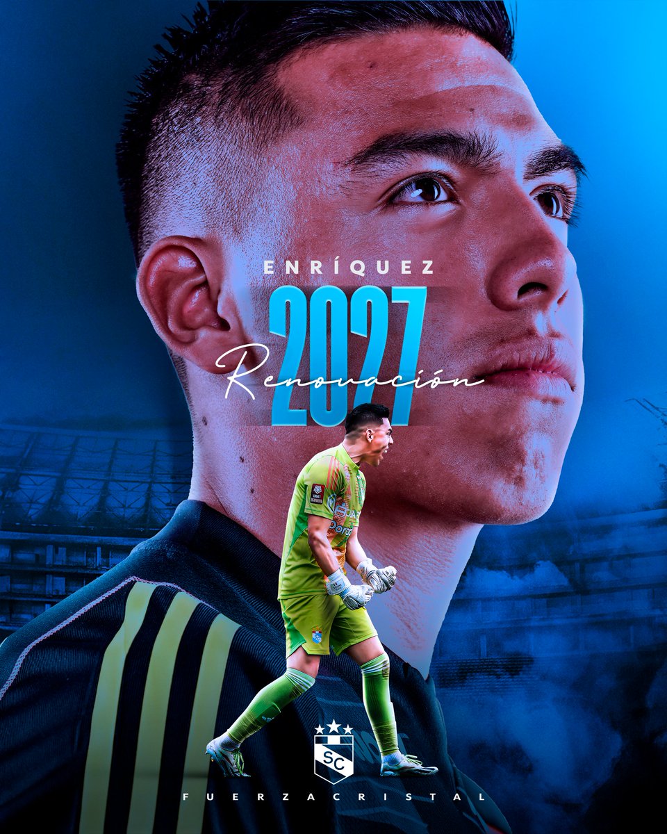 ¡Por muchas más tardes con la Celeste, Diego!  🙌

➡️ Diego Enríquez renovó su contrato con Sporting Cristal por 3 temporadas. ✍️💪

#SaludEnríquez
#FuerzaCristal