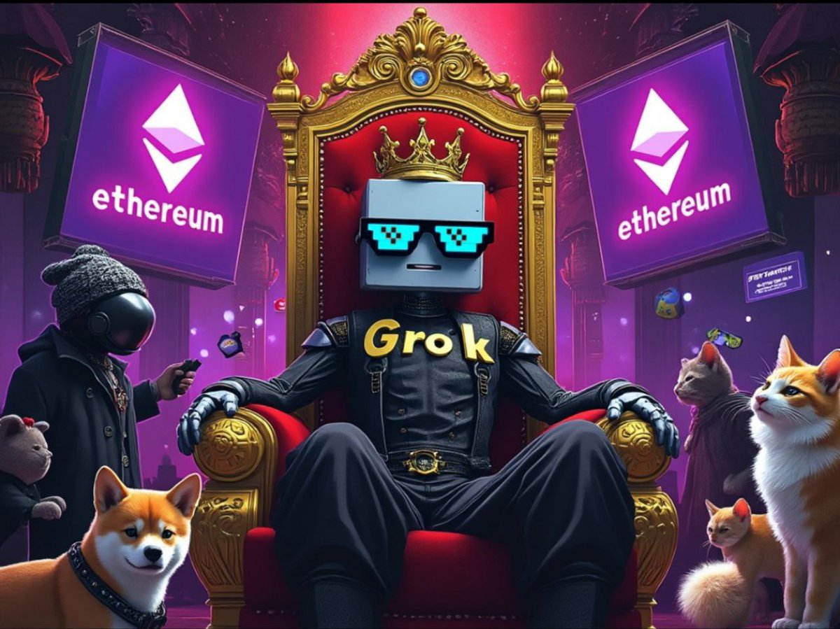 Possible market caps for #GROK this bullrun

1 Billion: will happen very quickly

2B: will happen quickly

5B: is FUD 

10B: Q1-Q2 2025 

20B: when the fomo really starts

50B+: when everything goes bananas Q3-Q4 in 2025

#GROK 👑 of Memecoins