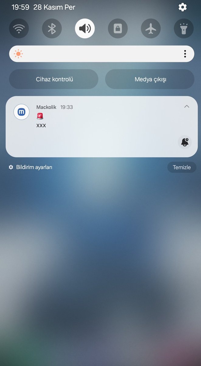 Yine bir yerlerde işe yeni başlayan yazılımcı bir arkadaş bildirim servisini canlıda test etmeye çalıştı sanırım 😁