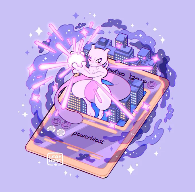 Mewtwo Powerblast! 