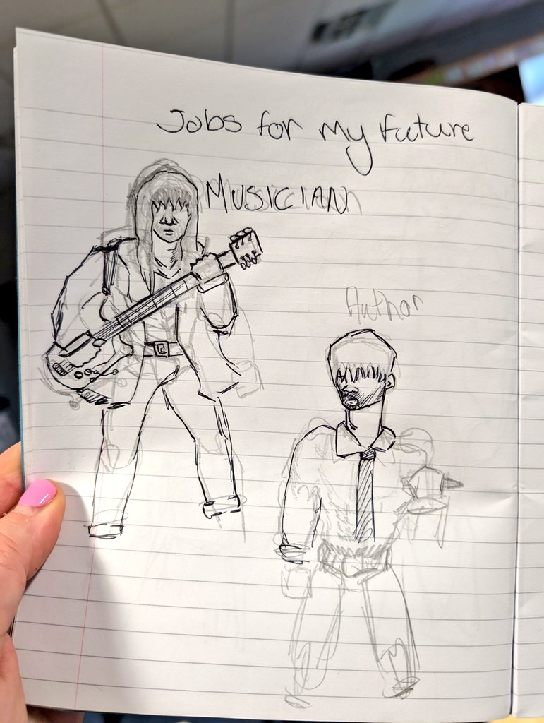 SecondaryEng's tweet image. &apos;Careers for the Future&apos; was the topic for Spiritual Time #reflection this morning, in #formtime. It&apos;s becoming one of my favourite times in the week. A silent moment with 25 students doodling, reflecting, listening to the reverend as he delivers a zoom service. 🕊️✨ #peace