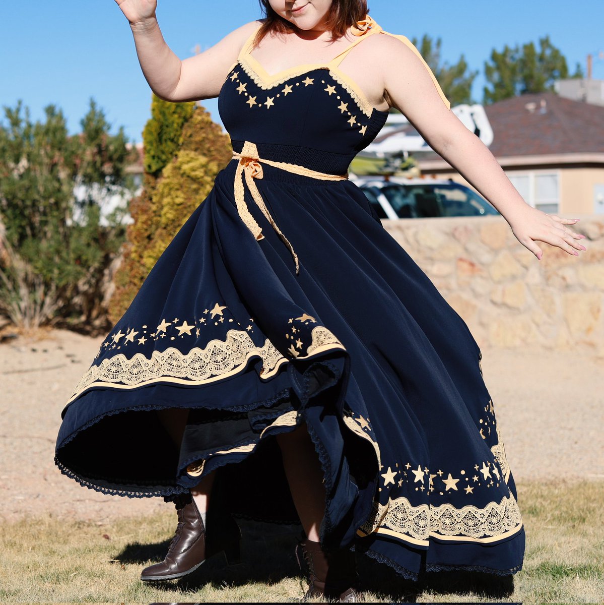 SlyMangle's tweet photo. @mochipanco This starry night dress is my absolute favorite https://t.co/2u1p6x8QRV
