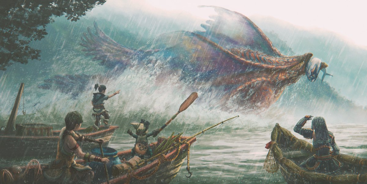 There's always a bigger fish

#MonsterHunter #モンハン