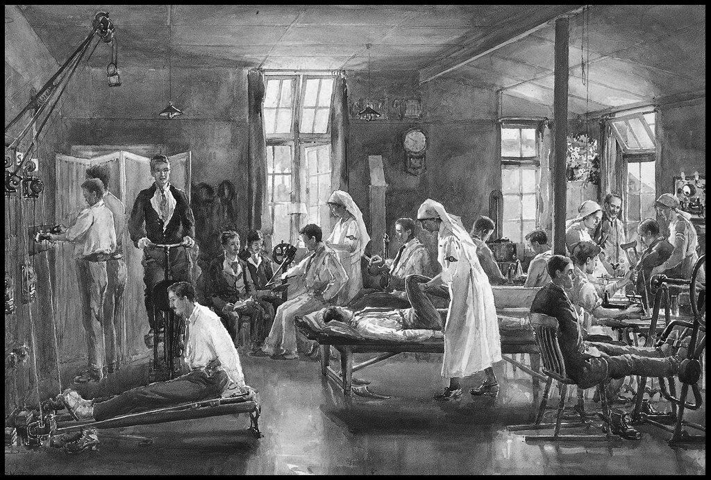 CLopezCubas's tweet photo. Fisioterapia en el hospital de Bath, hace algo más de 100 años.
¡Movimiento!
:)
[Imagen a partir de publicación de Gregory Pfeiffer en Linkedin] https://t.co/tnSt0lcHdM