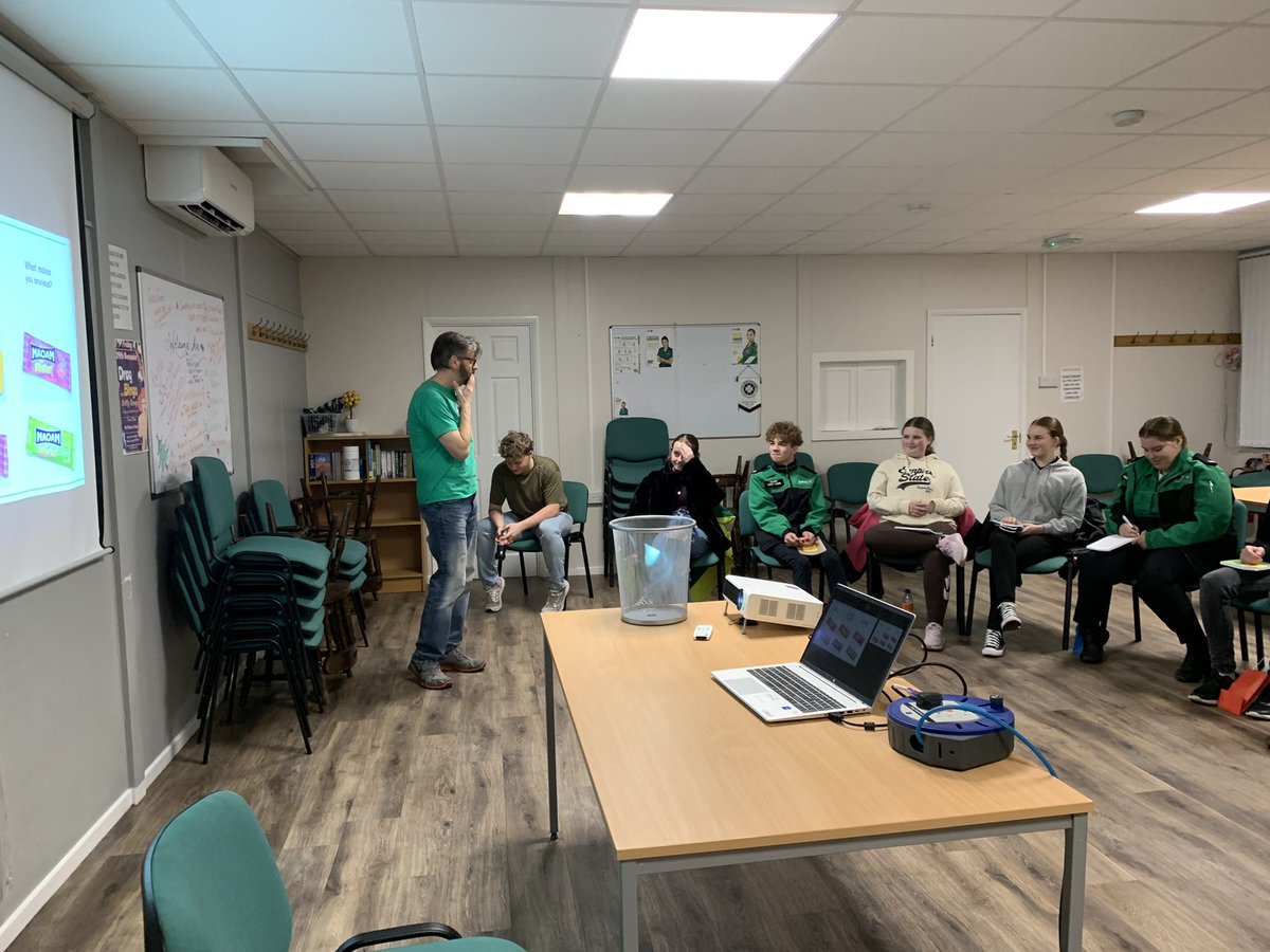 JodieGabbyCook's tweet image. We loved visiting the st johns ambulance youth team last night. They embraced the activities with enthusiasm. Great discussions about mental health @WhyTalkingFixes