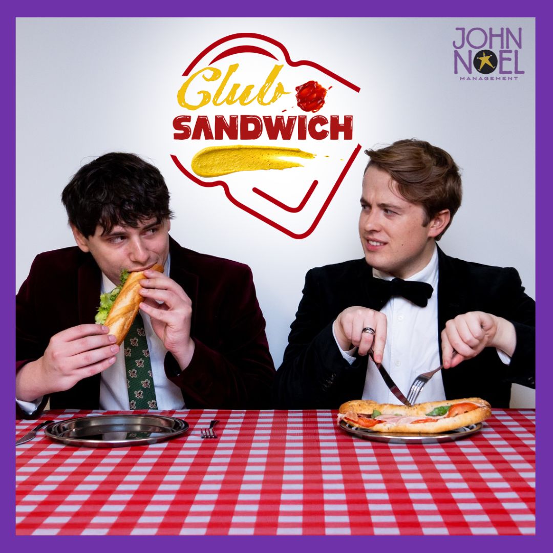 JNManagement's tweet photo. New podcast alert! 🎉

Jordan Sangha and Henry Southan explore daily life through their obsession with sandwiches 🥪

Episode 1 and 2 are available now on all podcast platforms. If you listen carefully you might hear a shout-out to one of our agents...

#clubsandwich https://t.co/Y8hje4hcdp
