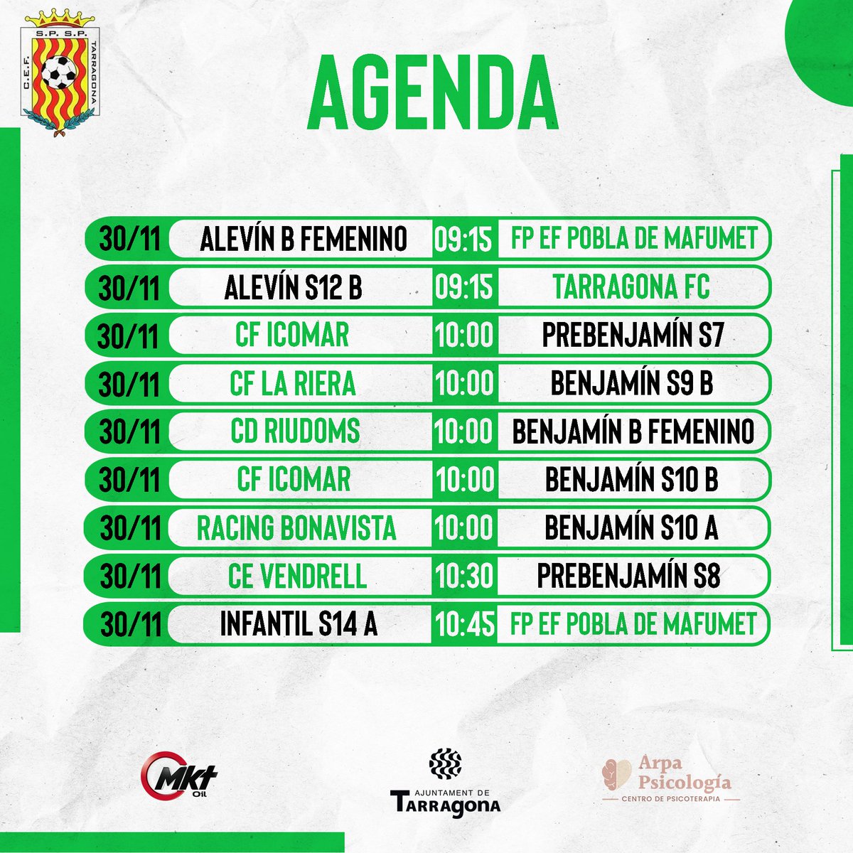 CEF Sant Pere i Sant Pau tweet media