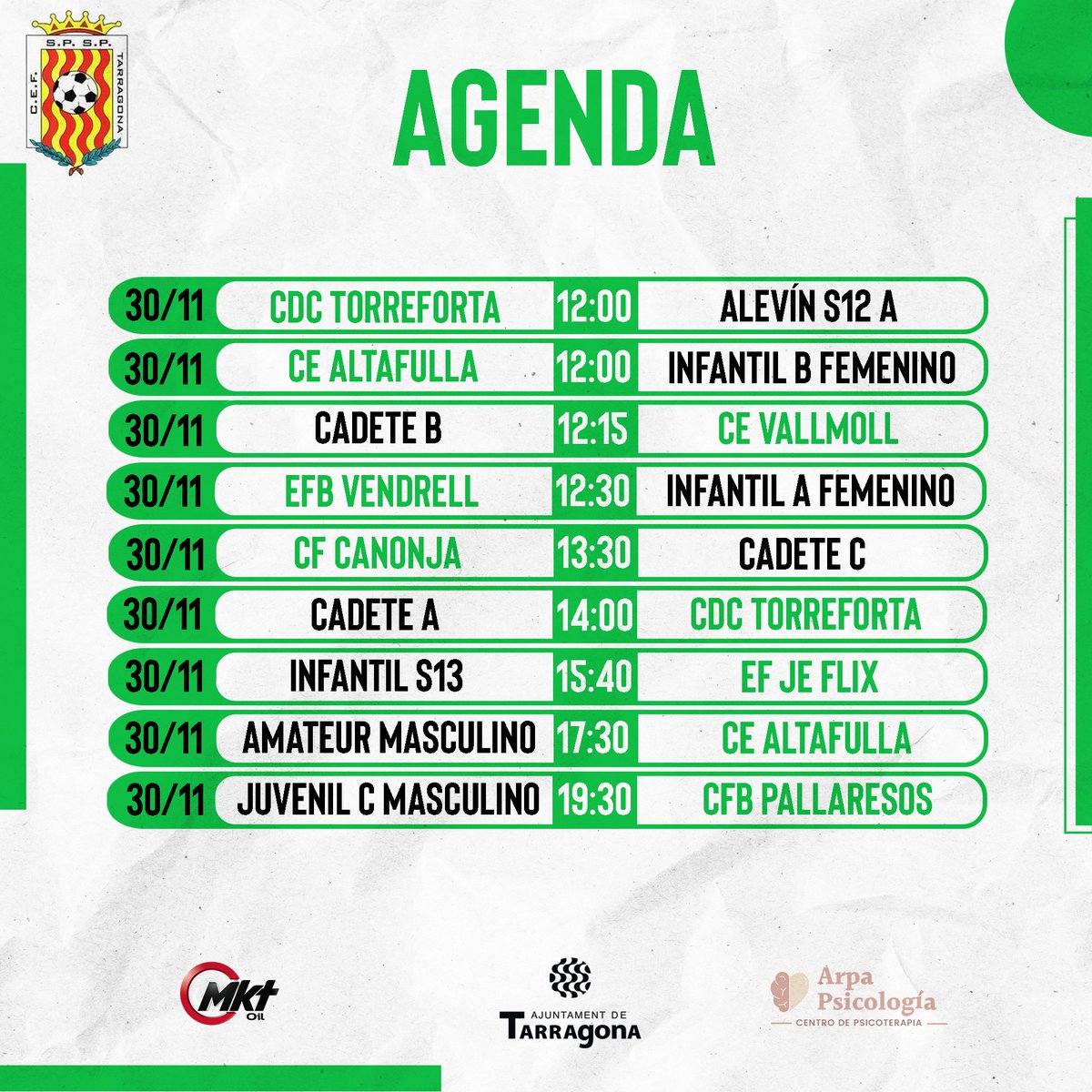 CEF Sant Pere i Sant Pau tweet media