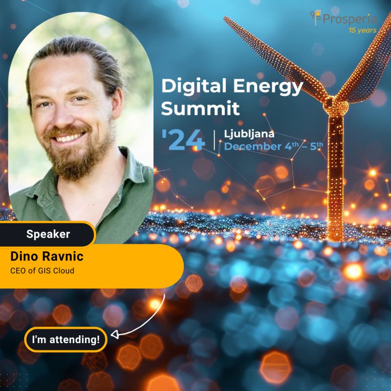 GIS Cloud (@giscloud) on Twitter photo Weโre excited to attend the Digital Energy Summit โ24 in Ljubljana (Dec 4-5)! ๐
Catch our CEO, <a href="/dravnic/">Dino Ravnic</a>, sharing best practices on Digital Transformation of Field Operations. ๐
Explore the full agenda: en.prosperia.si/digital-energyโฆ
#DigitalEnergy #GISCloud #EnergyInnovation Weโre excited to attend the Digital Energy Summit โ24 in Ljubljana (Dec 4-5)! ๐
Catch our CEO, <a href="/dravnic/">Dino Ravnic</a>, sharing best practices on Digital Transformation of Field Operations. ๐
Explore the full agenda: en.prosperia.si/digital-energyโฆ
#DigitalEnergy #GISCloud #EnergyInnovation
