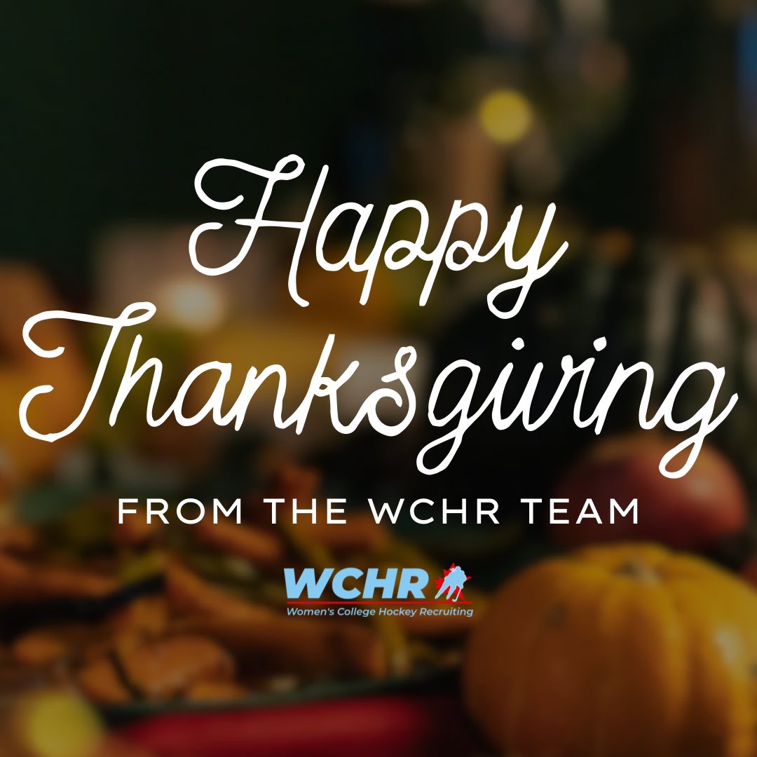 We are so thankful for our WCHR family! Happy Thanksgiving! 🦃🍁
