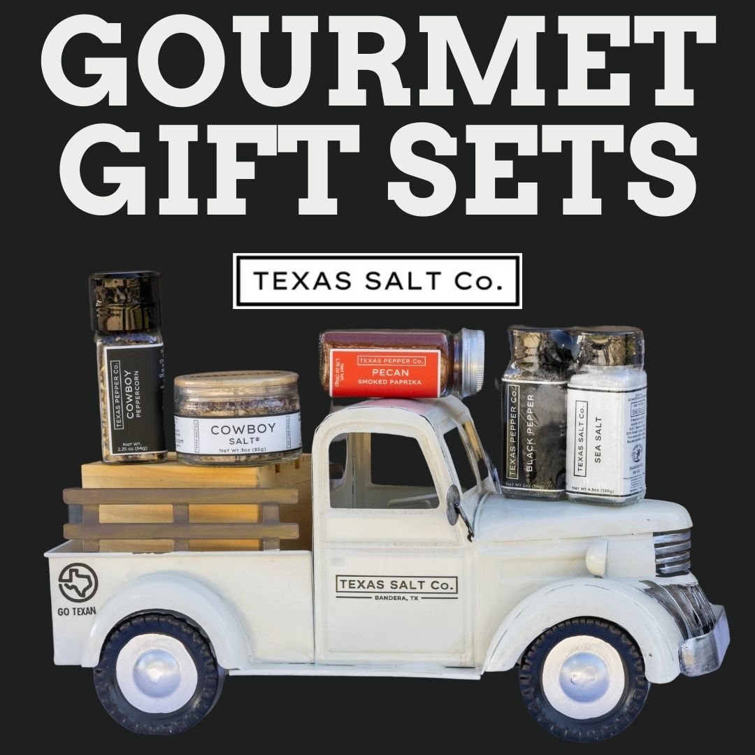 This Black Friday, gift your loved ones (or yourself) the flavor of the Lone Star State! Our holiday gift sets come in charming metal trucks, filled with gourmet smoked salts that’ll make any meal a celebration! Don’t miss out on these tasty treats! #TexasSaltCo #BlackFridayDe...