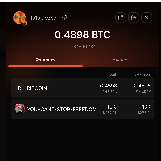 gozunker's tweet photo. @CNSR_btc bc1p2qfpjgzk0jxa6s0agsuwrxe69hwrl5njrwssc7k4mltjvylw43as5v6dj3 https://t.co/R2LdxqDcp4