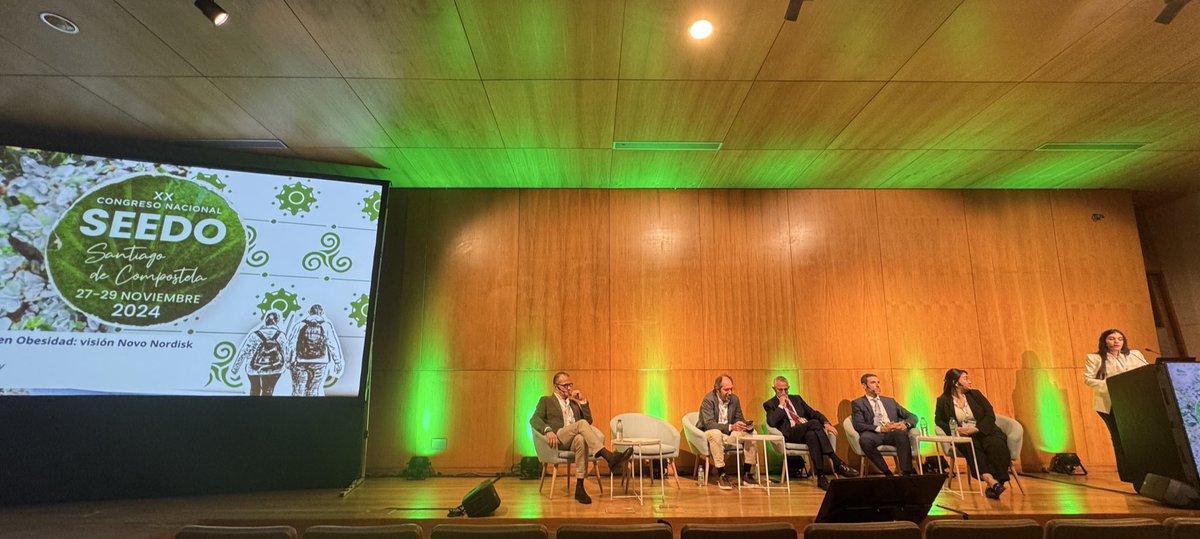 CristobMorales's tweet photo. Impulsando el cambio en Obesidad: visión @NovoNordiskES  Carla Assaf Balut “Obesity care is about health not weight. Weight loss is just one outcome of obesity care" #SEEDO2024 @SociedadSeedo https://t.co/BuKnwG9xHP