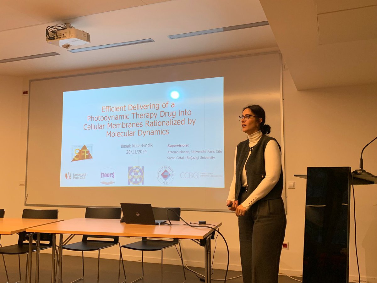 The CTM Group (@itodysc) on Twitter photo Followed by Basak Findik <a href="/basakkf/">Basak (she/her)</a> <a href="/ITODYS_lab/">ITODYS Lab</a> <a href="/univ_paris_cite/">Université Paris Cité</a> with a talk about photodynamic therapy drug! Followed by Basak Findik <a href="/basakkf/">Basak (she/her)</a> <a href="/ITODYS_lab/">ITODYS Lab</a> <a href="/univ_paris_cite/">Université Paris Cité</a> with a talk about photodynamic therapy drug!