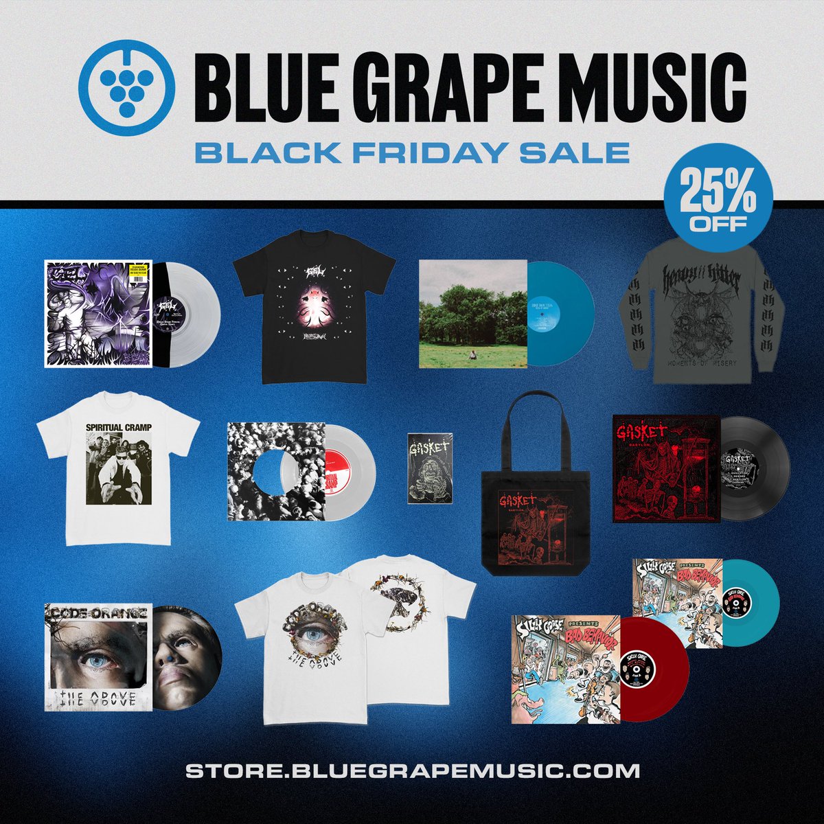 Black Friday Sale: 25% Off Storewide

store.bluegrapemusic.com