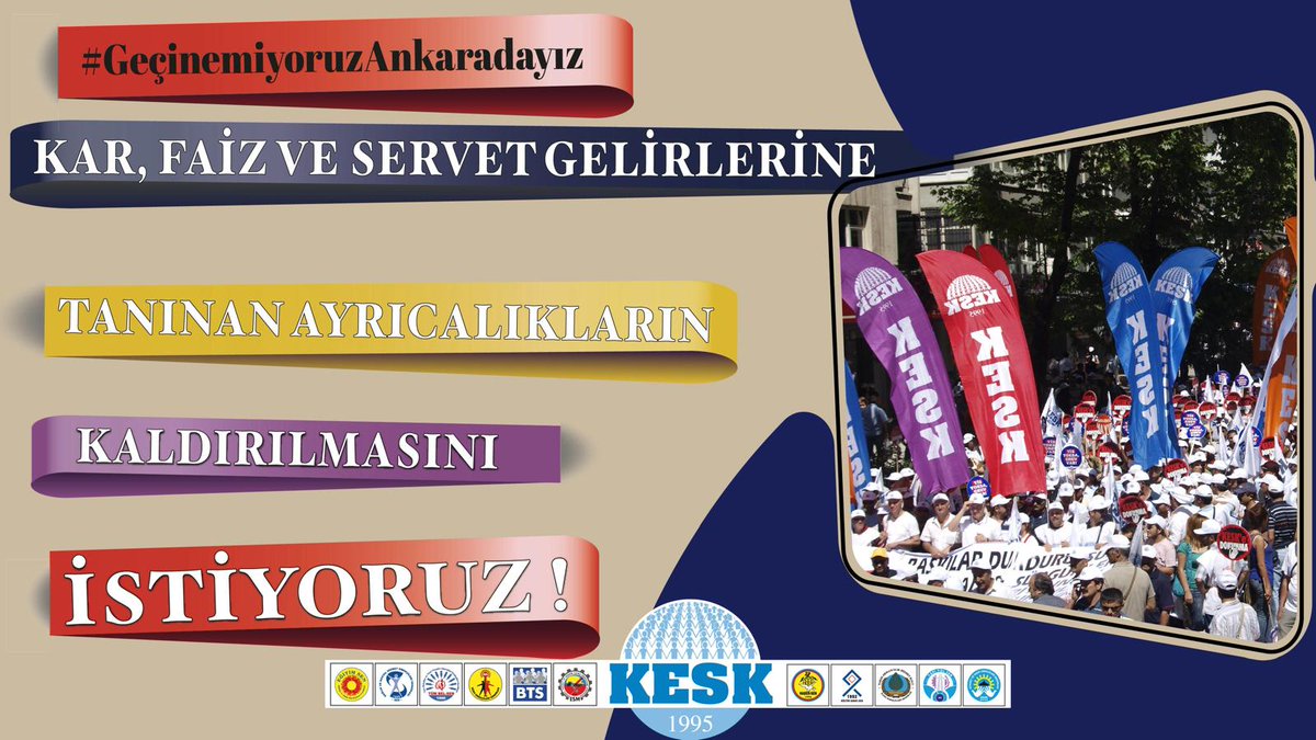 #GecinemiyoruzAnkaradayız
30 Kasım'da Tandoğan Meydanı'ndayız.