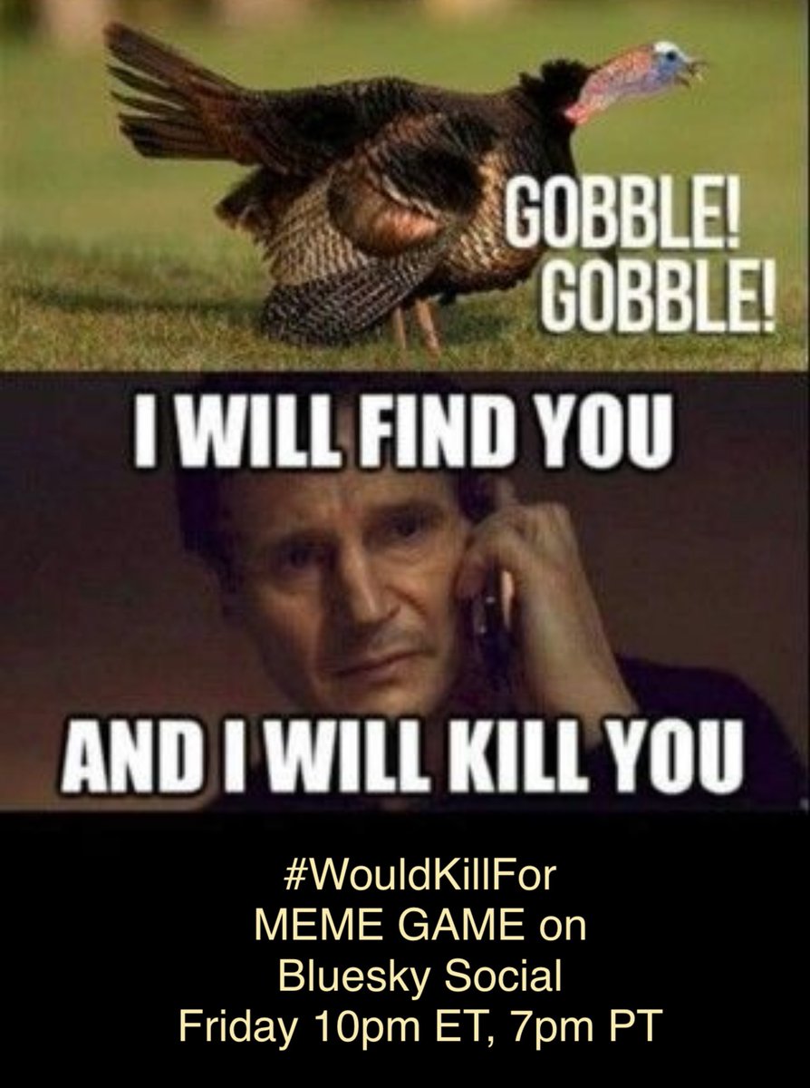 Memesters (@fridaymemeteam) on Twitter photo Join us tomorrow night
over yonder for the
Friday MEME GAME!
Happy #Thanksgiving
...
<a href="/commisurbator/">ynoT Tony?</a>
<a href="/Netjeretkhau/">Pharaoh Hatshepsut Wadjrenput Wesretkau Maatkare</a>
<a href="/Preciosa_Liz/">Bella Elle</a> Join us tomorrow night
over yonder for the
Friday MEME GAME!
Happy #Thanksgiving
...
<a href="/commisurbator/">ynoT Tony?</a>
<a href="/Netjeretkhau/">Pharaoh Hatshepsut Wadjrenput Wesretkau Maatkare</a>
<a href="/Preciosa_Liz/">Bella Elle</a>