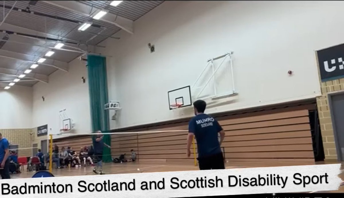 BadmintonScot (@badmintonscot) on Twitter photo Shared from <a href="/PerthPKDS/">Perth & Kinross Disability Sport - SCIO</a> - a great round-up video of the Perth & Kinross badminton championships earlier this month!
Watch here 👇
fb.watch/w8noI7WNZi/
#ScottishDisabilitySportWeek Shared from <a href="/PerthPKDS/">Perth & Kinross Disability Sport - SCIO</a> - a great round-up video of the Perth & Kinross badminton championships earlier this month!
Watch here 👇
fb.watch/w8noI7WNZi/
#ScottishDisabilitySportWeek