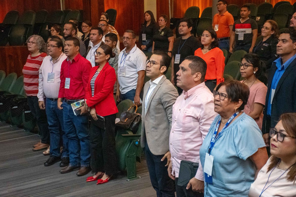#Nicaragua 🇳🇮 ||🌳⚙️️UNAN-León, es la sede del Primer Congreso Internacional de Innovación, bajo el lema: "Fortaleciendo el ecosistema de innovación desde el modelo de economía creativa"
Este evento tiene como propósito fortalecer el ecosistema de innovación en nuestro país.❤️🖤