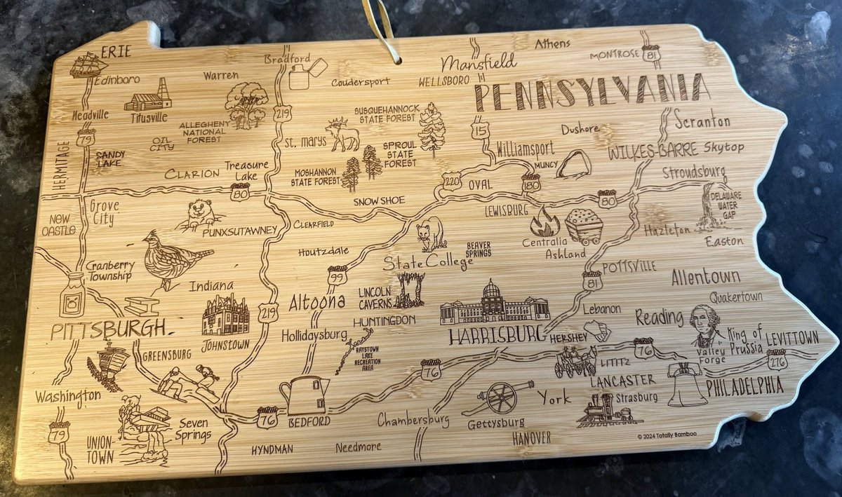 🟥 and 🟦.

Yinz and Youse.

Sheetz and Wawa.

Steelers and Eagles.

Primanti’s and cheesesteaks.

Thankful for everything and everyone on the map and in between.

HAPPY THANKSGIVING PA! 🦃