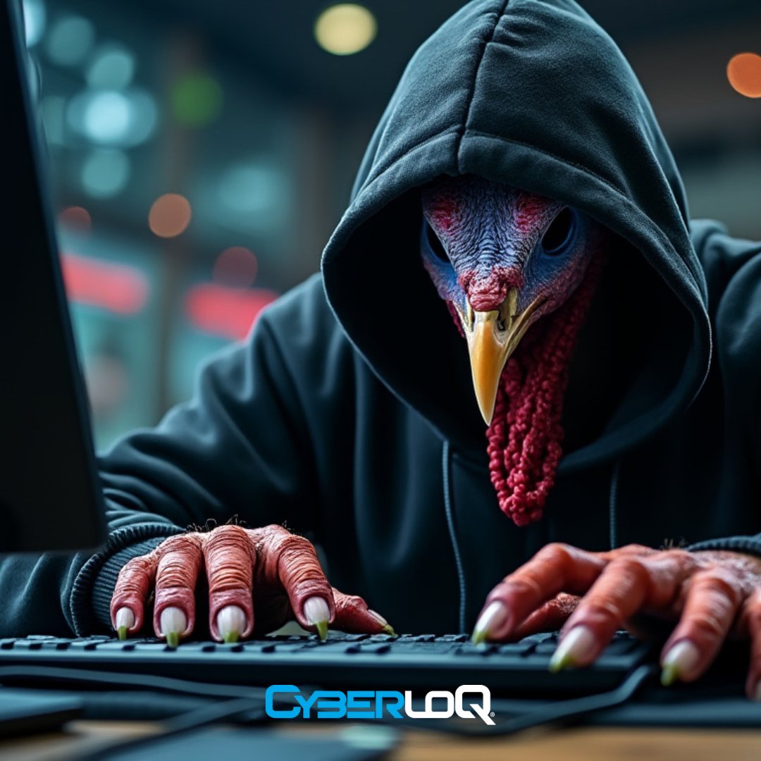 cyberloq's tweet photo. Happy Thanksgiving!  While you're celebrating, don’t let anyone gobble up your personal data. Stay secure with CyberloQ—because your privacy deserves a feast of protection! 🛡️💻 #Thanksgiving #Cybersecurity $CLOQ https://t.co/AyNLwuRTci