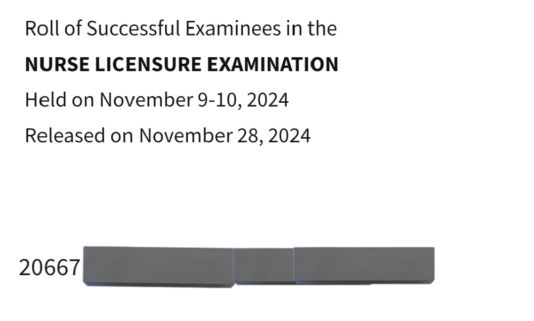 4XIA0's tweet photo. GUUUUUYSSSS!!!! I PASSED THE NURSE LICENSURE EXAM!!!!!  #pnle2024 https://t.co/LBEmFmQKLC