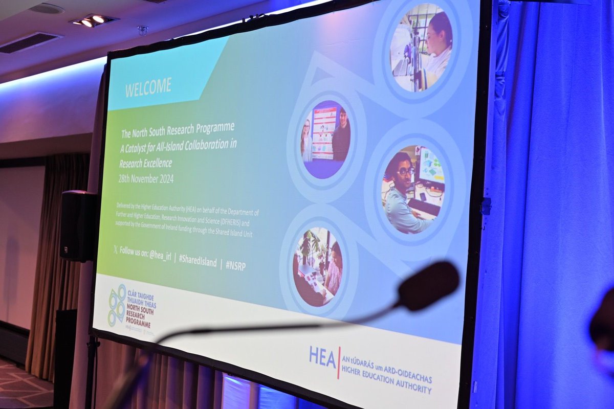 HEA (@hea_irl) on Twitter photo Thank you to all our speakers, panelists, and attendees for making the NSRP conference a success! Today's insights and connections strengthen the collaborative research landscape across the island of Ireland.
<a href="/DeptofFHed/">Department of Further and Higher Education</a> #SharedIsland #NSRP Thank you to all our speakers, panelists, and attendees for making the NSRP conference a success! Today's insights and connections strengthen the collaborative research landscape across the island of Ireland.
<a href="/DeptofFHed/">Department of Further and Higher Education</a> #SharedIsland #NSRP