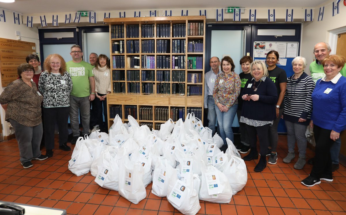 UnitedSynagogue's tweet image. Lots of United Synagogue communities spent time last Sunday volunteering and helping those in need for Mitzvah Day!