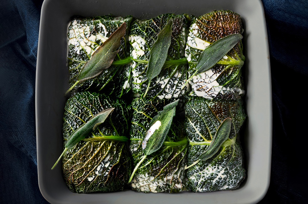 Winter food. Stuffed cabbage parcels with sage and a white sauce. Great for starters, mains or an impressive side.😍😘 #foodphotography #foodphotographer #liverpool #manchester #chester #brands #Foodie #RecipeOfTheDay