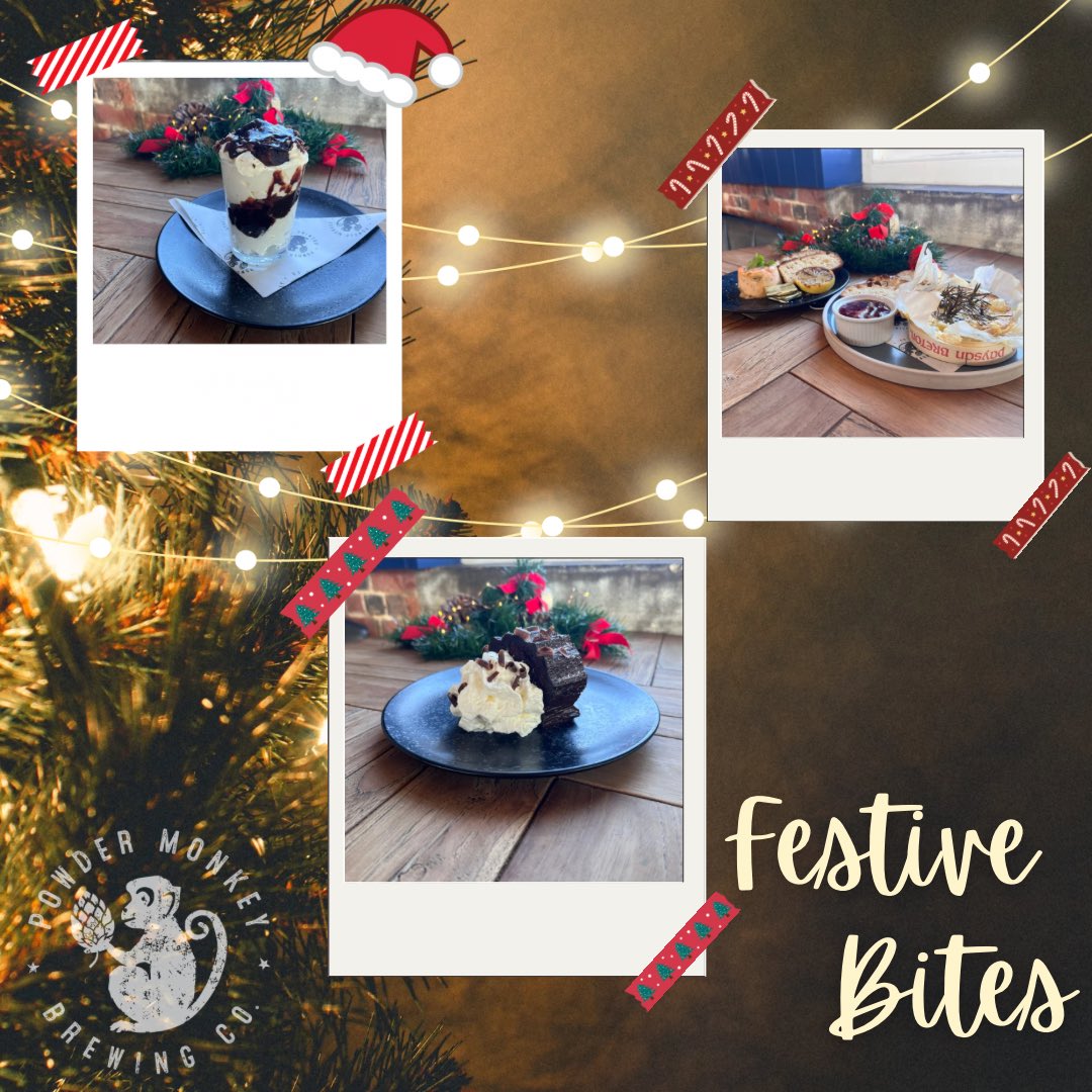Our festive menu launches tomorrow 29/11! 🎄🎅🏼🐒🍺
Here is a sneak peek of a few of the dishes available. This sweet and savoury Christmas menu will run along side our main menu. 🐒🍺
#CraftBeer #community