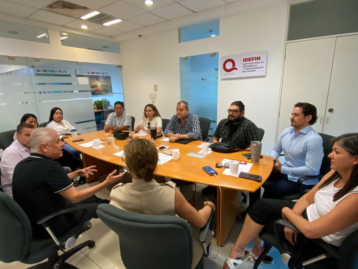 El IDEFIN llevo a cabo el Conversatorio Empresarial del “Plan Estratégico para el Desarrollo Sostenible 2025-2050 de Quintana Roo”, donde #UnidosParaTransformar trazaremos la visión del estado que queremos construir en los próximos 25 años. 🌱✨🙌🏻