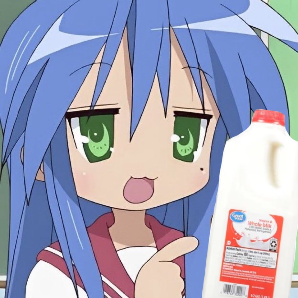 Napstatem's tweet image. Milk acquired