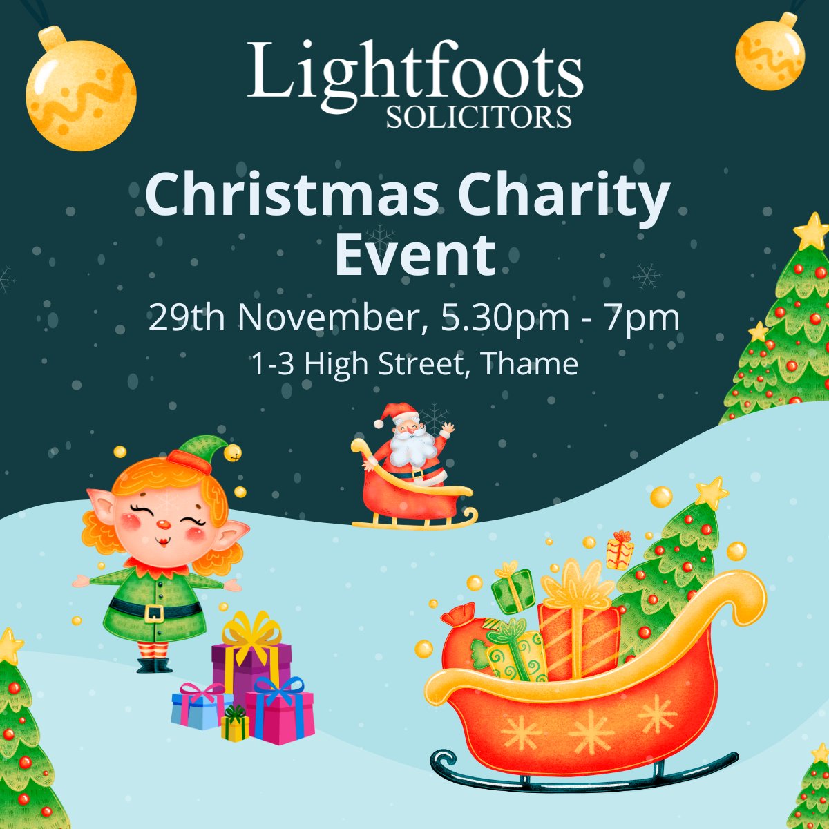 🎄✨ Join us at the Thame Christmas Lights Switch-On! From 5:30-7 PM at 1-3 High Street to enjoy treats, crafts, and a tombola to raise money for <a href="/SandsUK/">Sands - baby loss charity 💜🧡</a> 💙 #ThameLightsSwitchOn