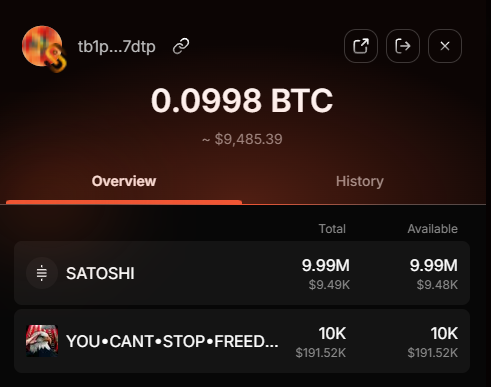 Blockart8603's tweet photo. @CNSR_btc bc1ptaw5muy4ssd460fpych5deddcdse0r63wy49wdxnskhvgtn8830qjjgz3w

tb1ptaw5muy4ssd460fpych5deddcdse0r63wy49wdxnskhvgtn8830q967dtp https://t.co/4bPAXX0RhM