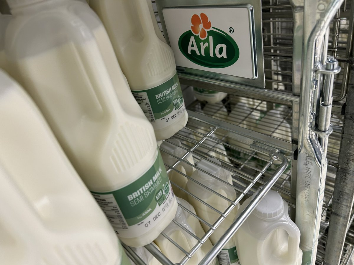 Asda own brand milk…
