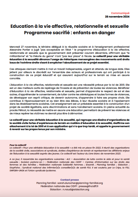 SNICS_FSU's tweet photo. Education à la vie affective, relationnelle et sexuelle Programme sacrifié ?! Au regard des pressions et agressions subies par les #infirmières de l'éducation nationale, véhiculer des mensonges par opportunisme politique n’est pas digne d'un ministre de l’éducation nationale. https://t.co/SLwYUG2GSW