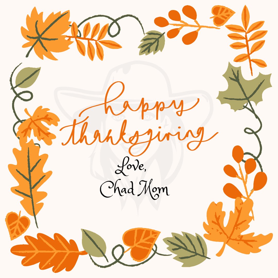 ChadMom's tweet photo. Happy Thanksgiving! 

Grab 25% off in-cart until the end of November.

https://t.co/KZ5bSjR8Xl https://t.co/K4GdWTxYhk