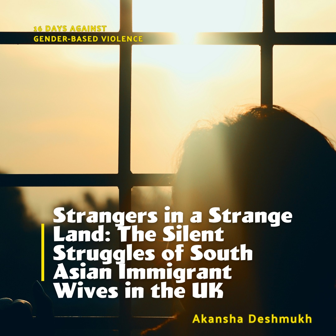 "Many women from India, Pakistan &amp; Bangladesh move to the UK for marriage, only to face domestic abuse or abandonment. Left isolated &amp; without support, their stories highlight the urgent need for change.

Read Akansha Deshmukh's powerful piece: migrantwomenpress.com/2024/11/28/str…