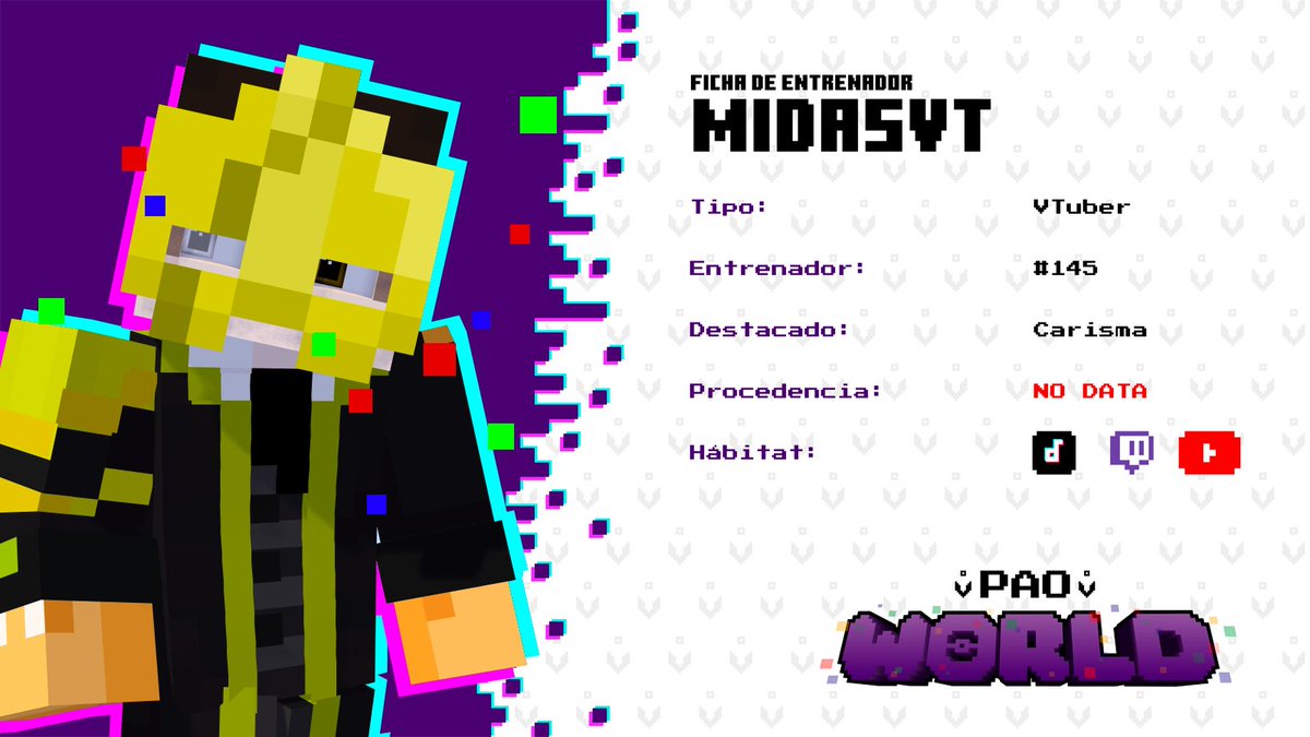 PWolrd31941's tweet photo. Ha descendido un Héroe, @MidasVT_ #paoworld #pixelmon #minecraft #pao #pao2 #twitch #serie https://t.co/Fy1bJo6VP9