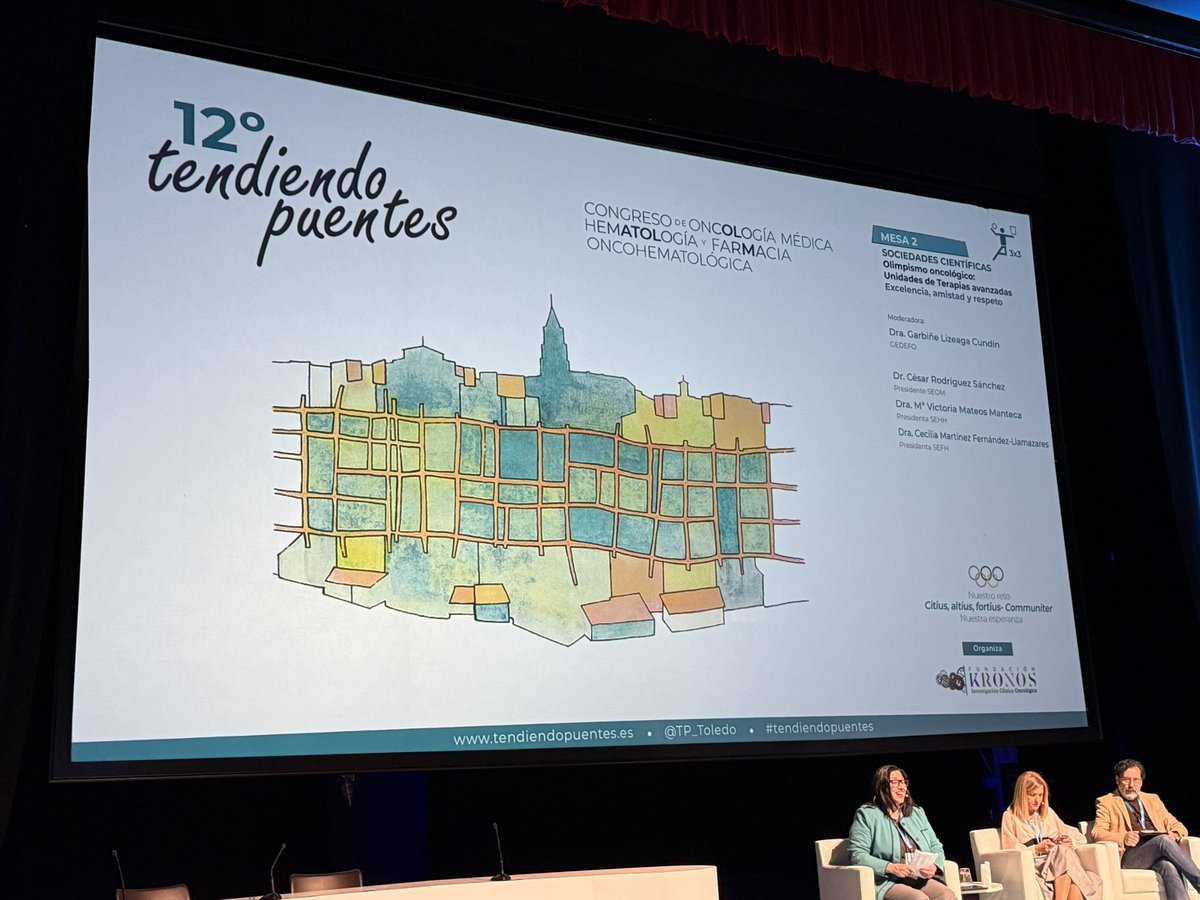 DrFEscalanteB's tweet photo. Es un placer volver a #Toledo a edición 12º del #tendiendopuentes
Gracias a los coordinadores por darme esta oportunidad para colaborar desde el comité científico de #Hematología
Ahora: #TerapiasAvanzadas con @mvmateos @sehh_es #cesarrodriguez @_SEOM #ceciliamartinez @sefh_ https://t.co/VvTIfiSb5M