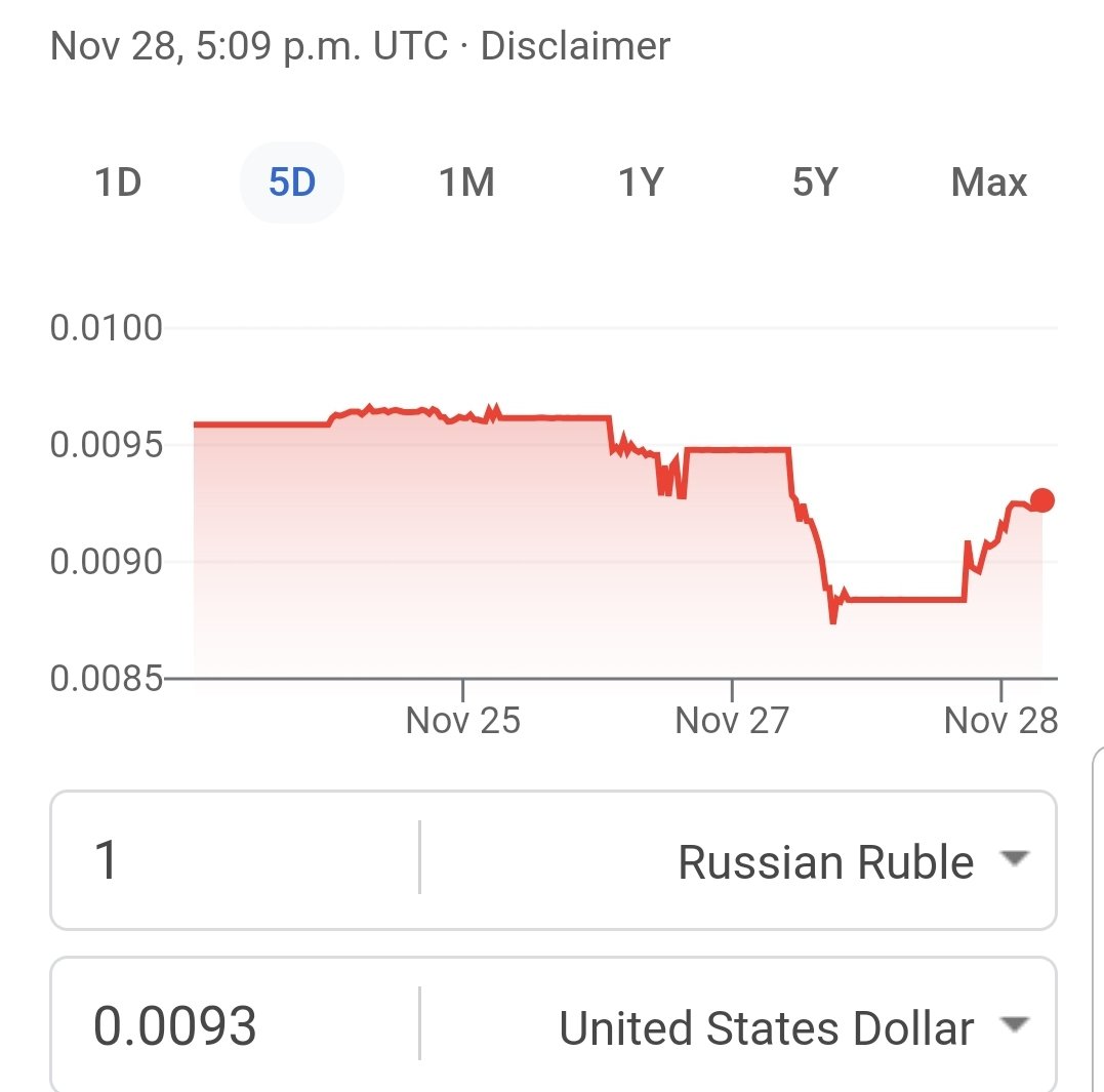 ABionicMike's tweet photo. NAFO seems quiet today.
No more certain economic disaster? No more Russia is collapsing trend?
#Ukraine #UkraineRussiaWar #Russia #RubleCollapsing #RussianBankCollapse https://t.co/3Jp0w4E1Ac
