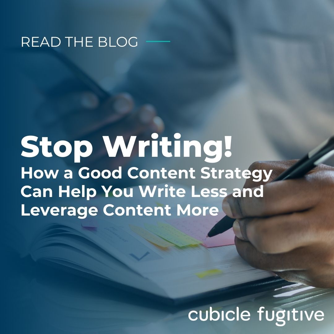 CubicleFugitive's tweet photo. Find out if your firm is maximizing its content strategy in our latest blog by Cubicle Fugitive's Meagan Ellison.

Don’t miss out on insights that could transform your marketing approach and set your firm apart from the competition!

Read the full blog: https://t.co/xT6RgJ2hLm https://t.co/ehhktdD0GG