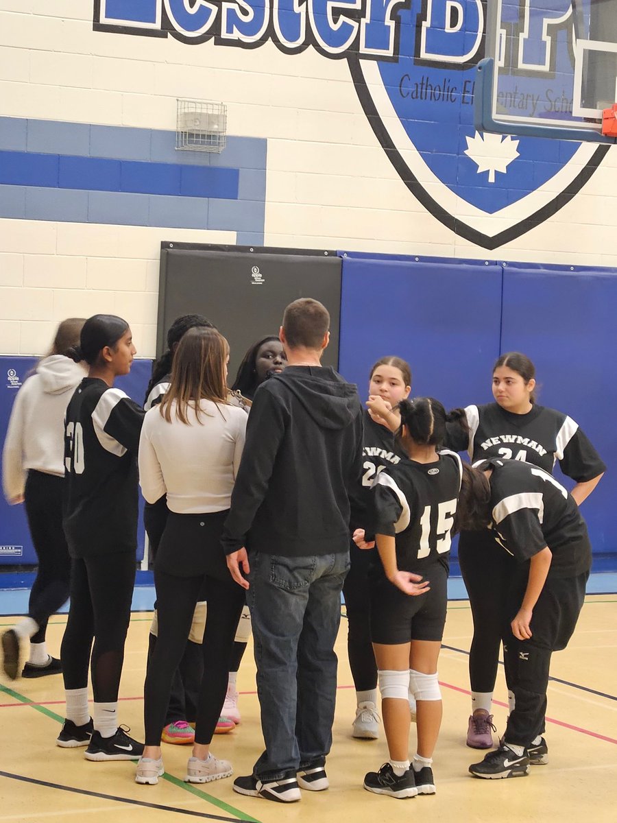 Congrats to the Int Girl’s volleyball team for making it to the finals &amp; coming in 2nd place. Ladies you showed grit, positivity, dedication and perseverance. We are extremely proud of you ✨. <a href="/CNEWM_DPCDSB/">St. John Henry Newman CES</a>