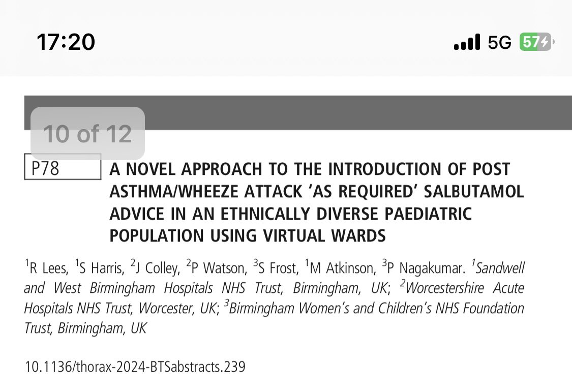 Sophie Harris (@sophiegharris) on Twitter photo What an exciting project to have been a part of! We’ve presented across the country and now we are published! 🥳
<a href="/SWBHnhs/">SWB NHS Trust</a> What an exciting project to have been a part of! We’ve presented across the country and now we are published! 🥳
<a href="/SWBHnhs/">SWB NHS Trust</a>