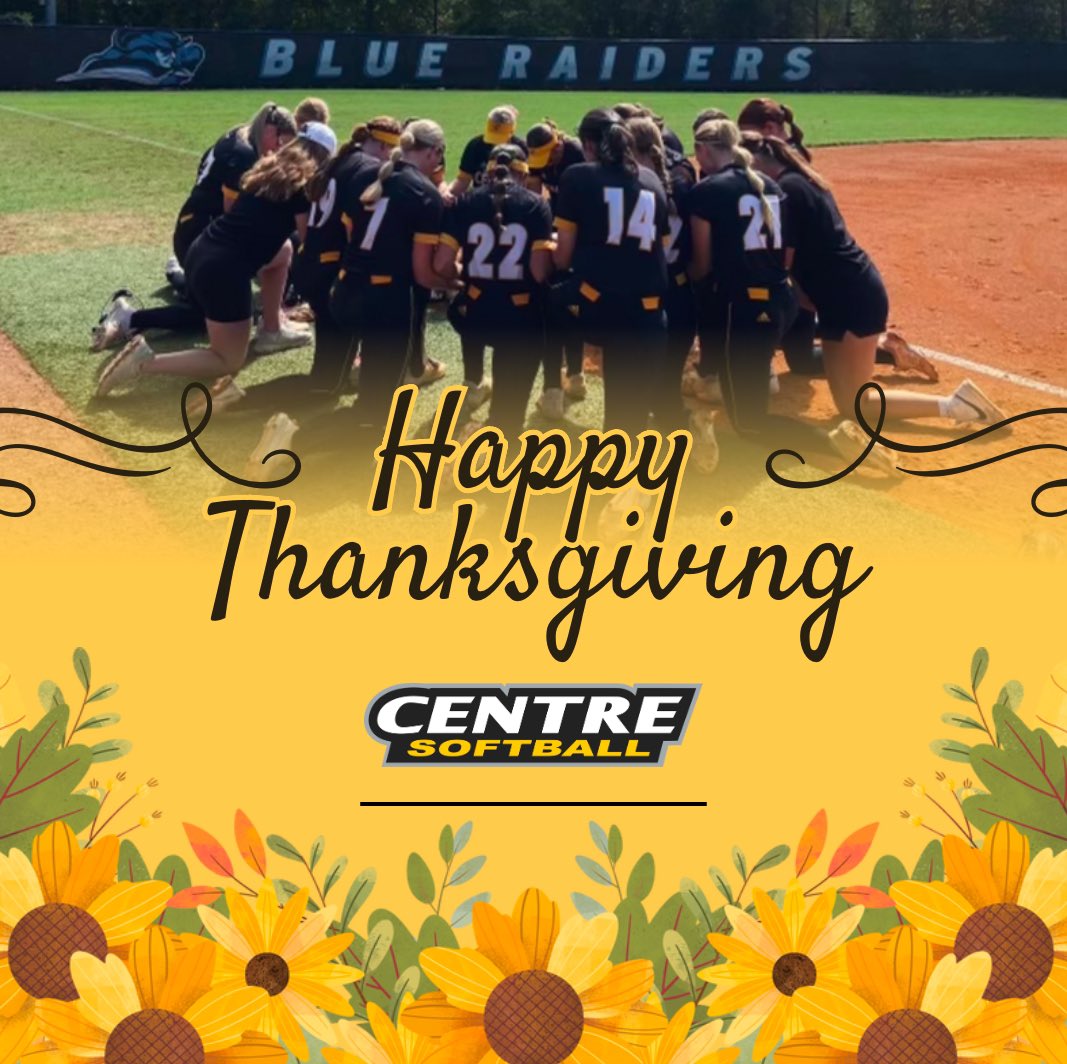 Happy thanksgiving from our softball family to yours🫶🦃