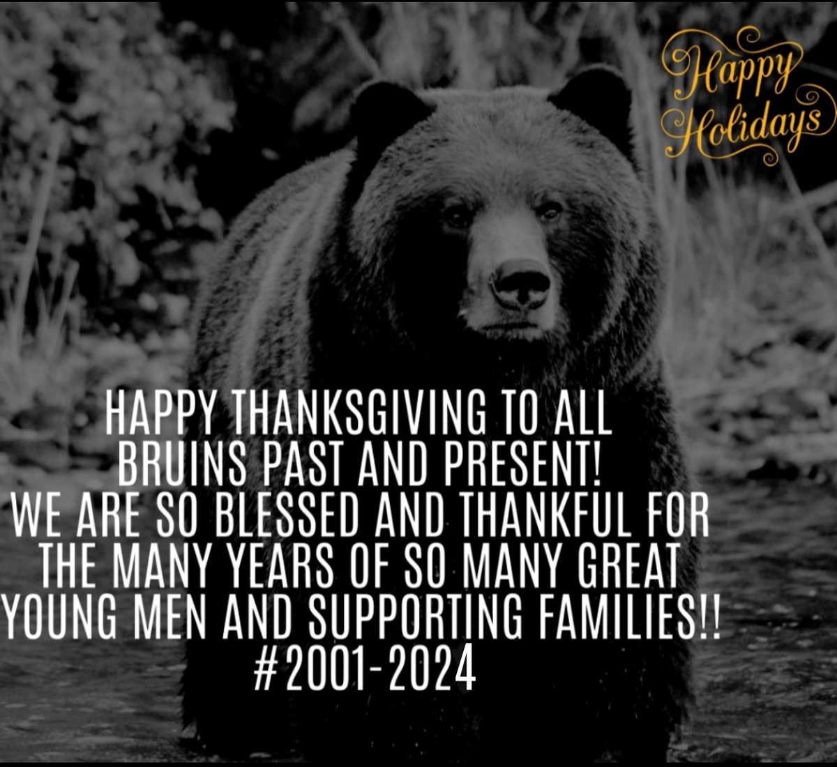 ncbruins's tweet image. #BlessedAndThankful